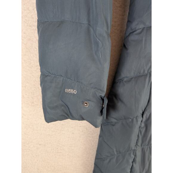 Eddie Bauer Puffer Jacket Womens XS EB550 Parka Gray Quilted Goose Down NO HOOD - Picture 9 of 16